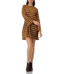 Ivonne Women's Short Knit Dress with Headband