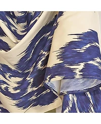 Rlf Home Flame 3-s Victory 100% Cotton Tab Top Swag Window Curtain 54" x 25" Navy