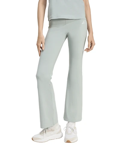 adidas Women's Essentials Small Logo Flared Leggings