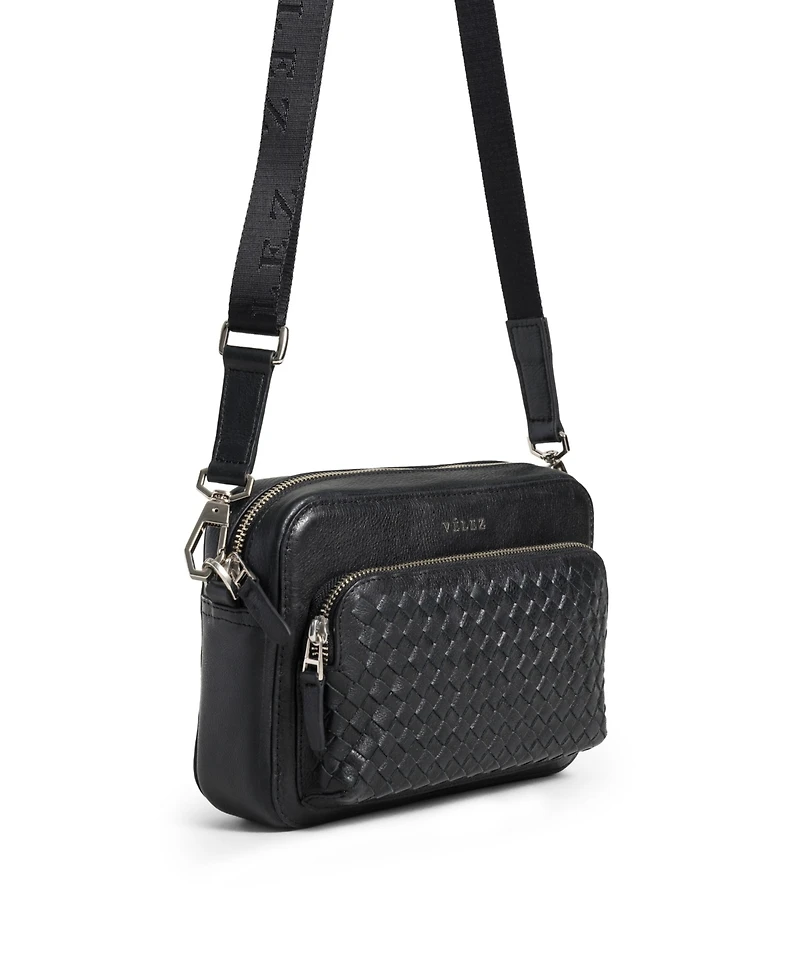 Velez Leather Crossbody Bag for Men