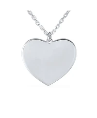 Bling Jewelry Mother Daughter Stick Figure Words Best Mom Heart Pendant Sterling Silver