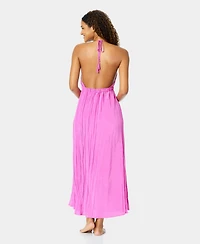 Anne Cole Women's Maxi Jeweled Cover-Up Swim Dress