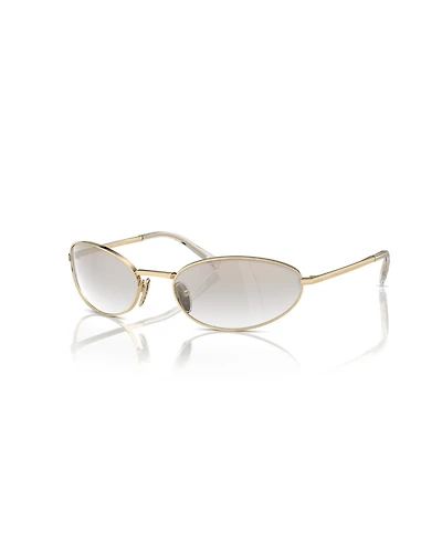 Prada Women's Oval Sunglasses