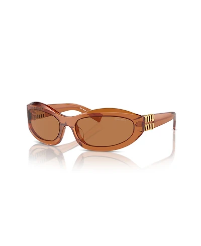 Miu Miu Women's Geometric Sunglasses, Mu 14ZS