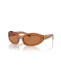 Miu Miu Women's Geometric Sunglasses, Mu 14ZS