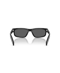 Prada Men's Rectangle Sunglasses, Pr B11S