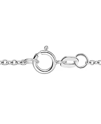 Macy's Lab-Grown Ruby and White Sapphire Heart Pendant Necklace 14k Gold Sterling Silver (Also Available Pink Sapphire)