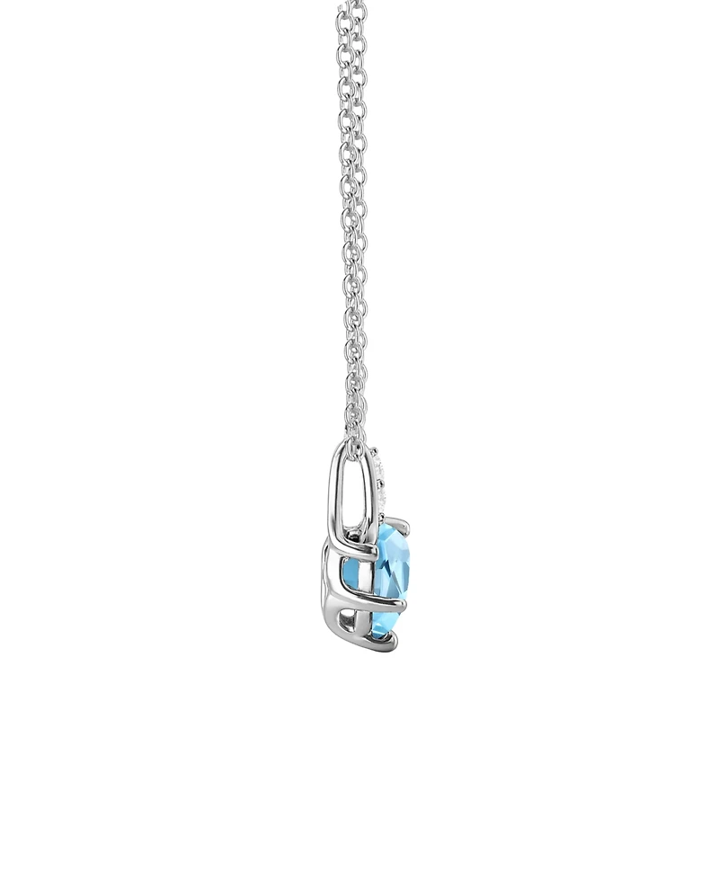 Macy's 2-Pc. Amethyst (3.2 ct. t.w.) and Lab-Grown White Sapphire (0.18 Earrings Pendant Set 14k Gold Over Sterling Silver (Also Avai