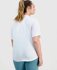 Id Ideology Plus V-Neck Performance Tee, Macy's Exclusive