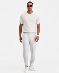 Alfani Men's Oversized Pique Knit Short-Sleeve Sweater, Macy's Exclusive