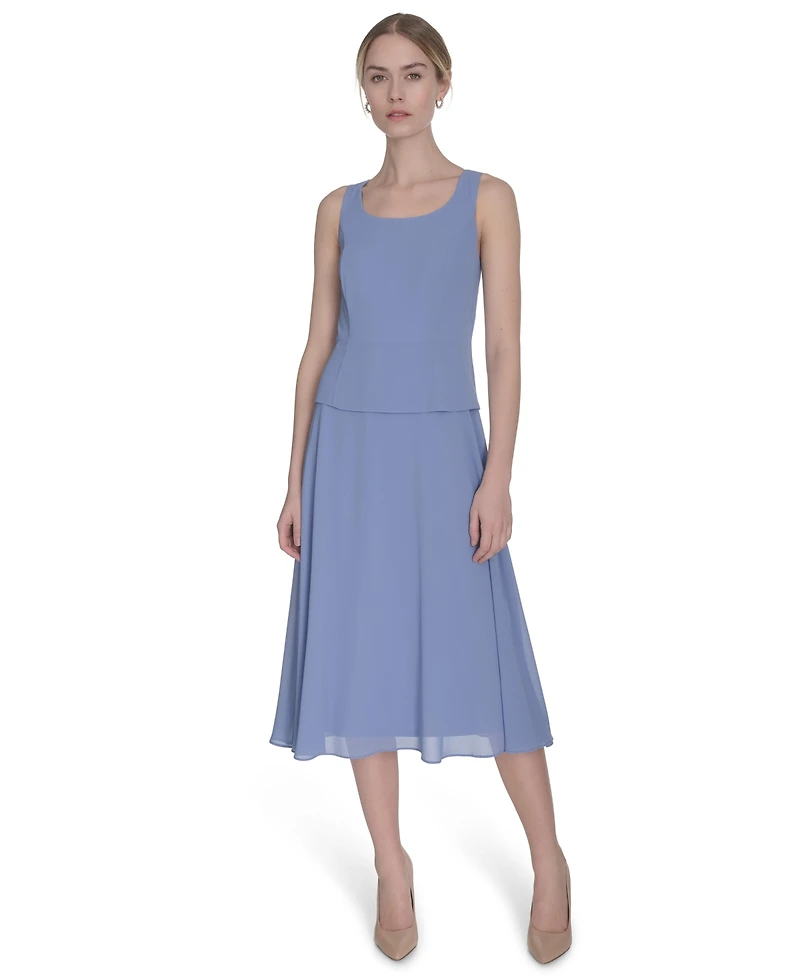 Jessica Howard Petite Soutache Jacket and Fit & Flare Dress, 2-Piece Set