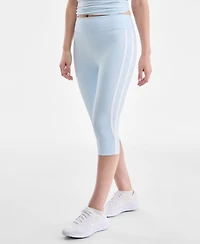 Id Ideology Women's Studio Side-Stripe Cropped Leggings, Macy's Exclusive