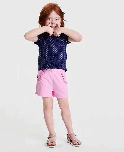 Epic Threads Toddler Girls' 12M-5T Knit Ruffled Shorts, Macy's Exclusive