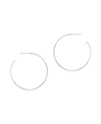 And Now This Two Tone C Hoop Earring