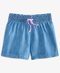 Epic Threads Girls' 12M-5T Chambray Shorts, Macy's Exclusive