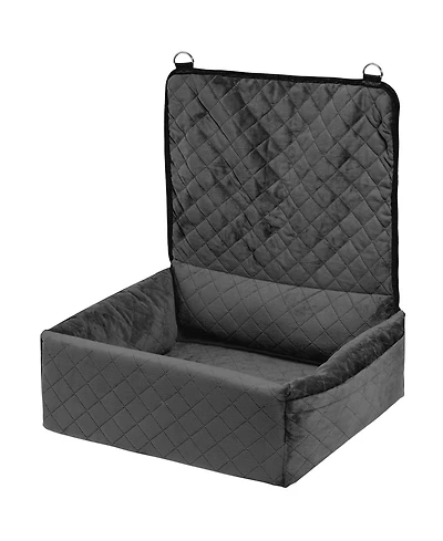 Zeus & Ruta Black Pet Car Seat for Cats