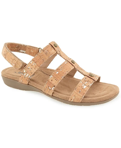 Jbu Women's Vega Casual Flat Sandals