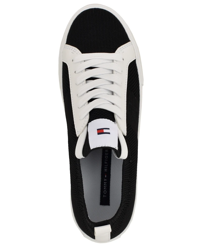 Tommy Hilfiger Women's Ladelis Knit Lace-up Sneaker