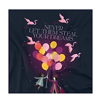 Willy Wonka & The Chocolate Factory Men's And Never Let Them Steal Your Dreams T Shirt