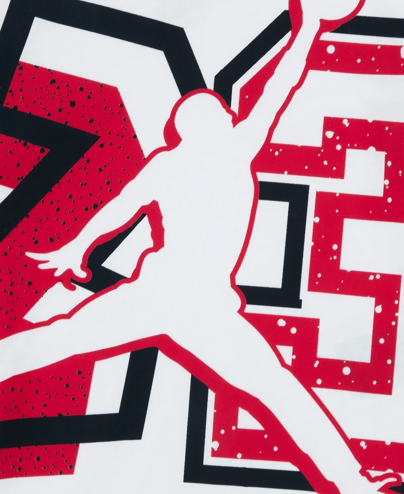 Jordan Boys' Toddler 2T-4T Split 23 Splatter Crewneck T-Shirt