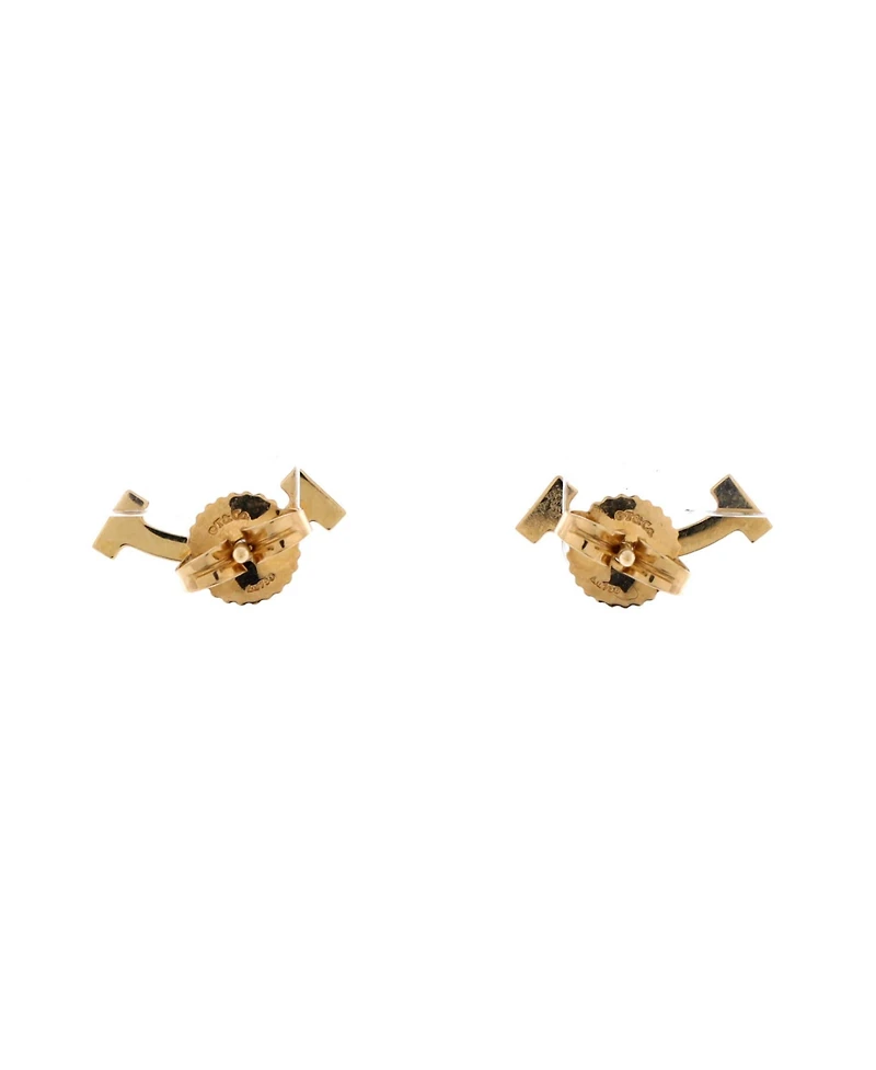 Pre-Owned Tiffany & Co T Smile Stud Earrings