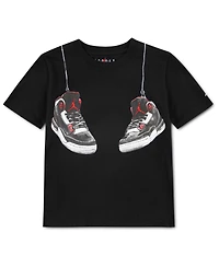 Jordan Boys' Toddler 2T-4T Shoe Strings Crewneck T-Shirt