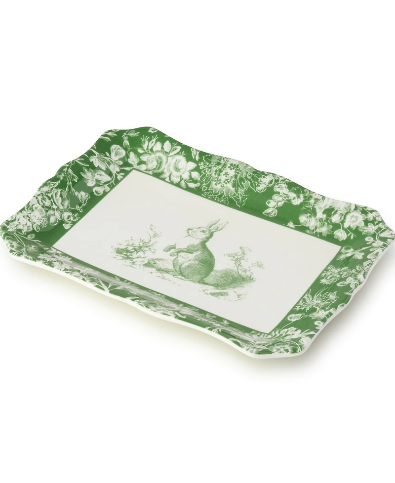 Certified International Le Jardin Rectangular Platter