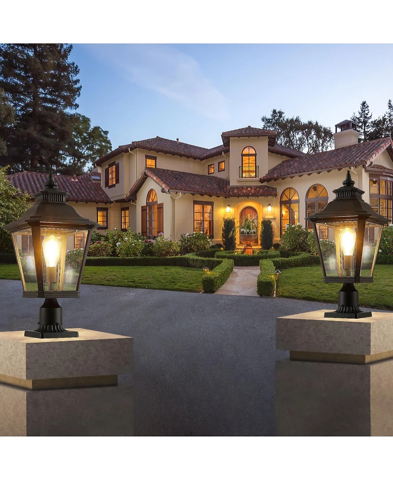 Flynama 21"(H) 1-Pack Outdoor Post Lantern Light