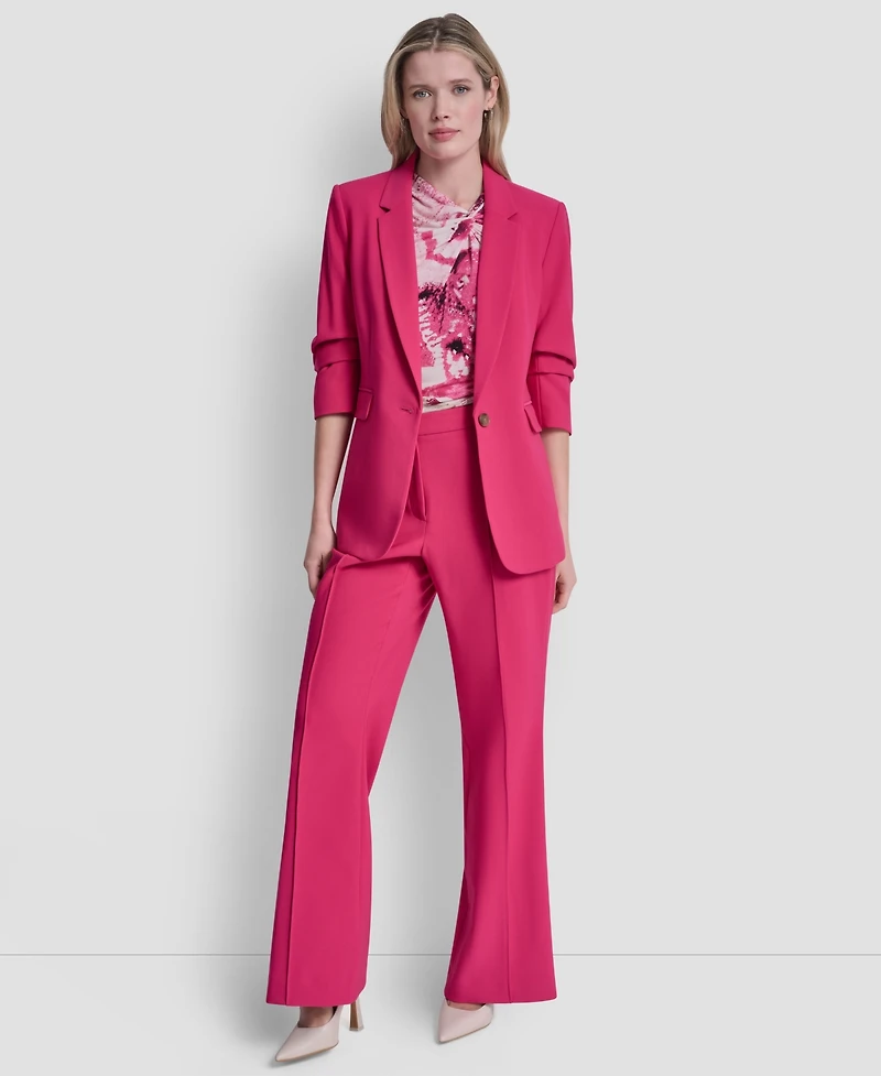 Dkny Women's Tech Tailoring 1-Button Blazer