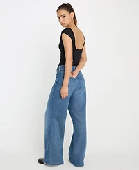 Good American Women's Super Stretch Open Back Body Suit