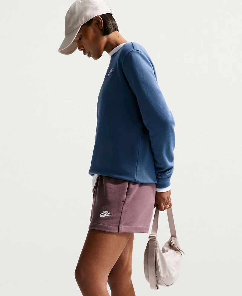 Nike Women's Sportswear Club Fleece Mid-Rise Shorts