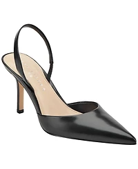 Marc Fisher Ltd Women's Noland Leather Slingback Stiletto Pumps