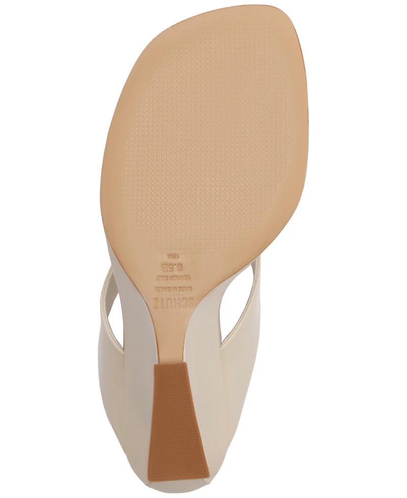 Schutz Women's Maya Slip-On Wedge Sandals