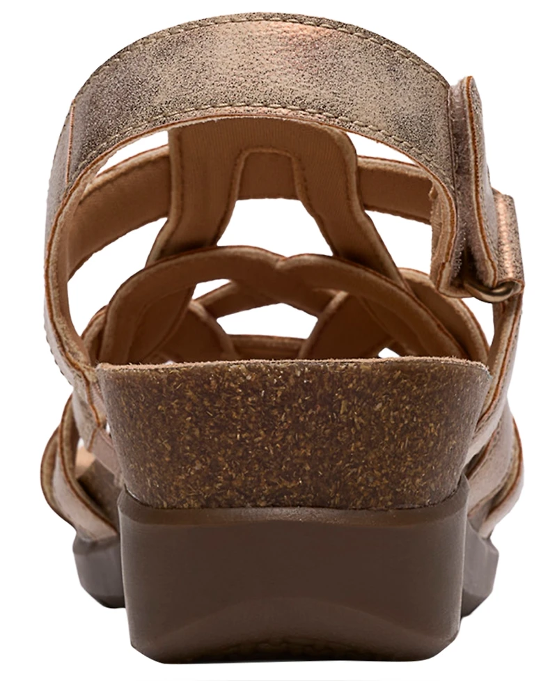 Clarks Women's Calenne Gracie Round Toe Sandals