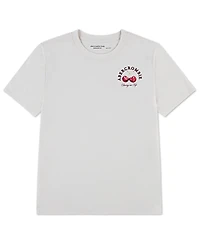 abercrombie kids Girls' Cherry Boxy Crewneck T-Shirt