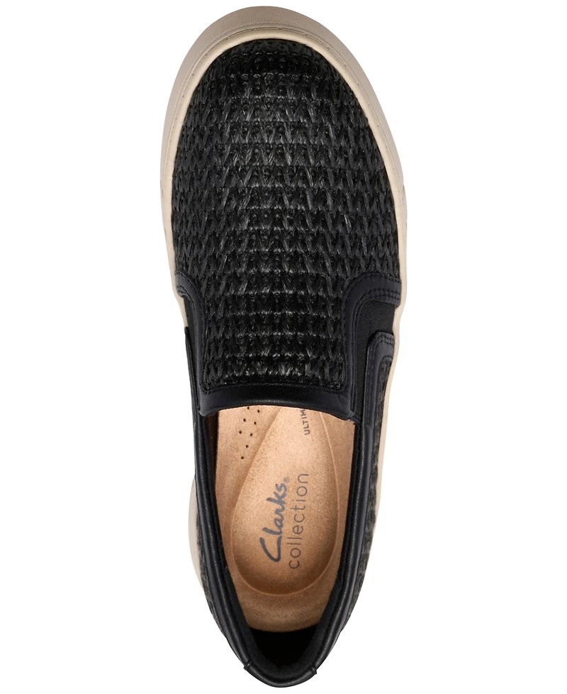 Clarks Women's Mykah Shine Slip-On Sneakers