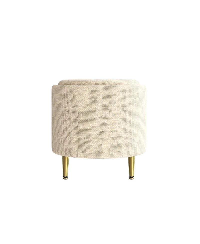 Streamdale Furniture Modern Storage Ottoman Upholstered Bench for Living Room, Bedroom