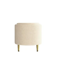 Streamdale Furniture Modern Storage Ottoman Upholstered Bench for Living Room, Bedroom