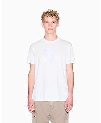 A|X Armani Exchange Men's Short Sleeve Jersey Satin Box T-Shirt