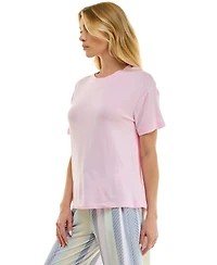 Roudelain Women's Drop Shoulder Crew Neck Top