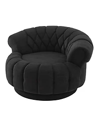Streamdale Furniture Swivel Accent Chair 360° Round Club for Living Room/Bedroom