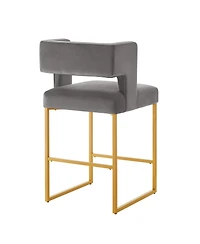 Streamdale Furniture Modern Fashion Counter Height Bar Stools, Set of 2