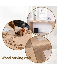 Streamdale Furniture Streamdale Modern Console Table, 62" Entryway Sofa Table with Chevron Pattern