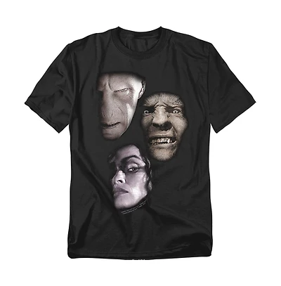 Harry Potter Men's Villian Heads T Shirt