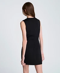 Kenneth Cole Women's Sheath Zipper Short Dress