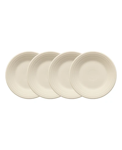 Fiesta Linen Classic Rim Luncheon Plates, Set of 4