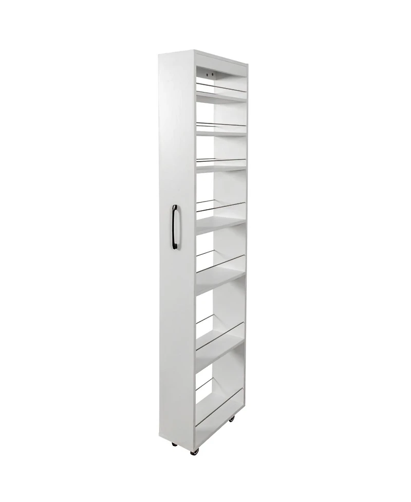 Streamdale Furniture 7-Tier Pull-Out Multi-Tier Storage Shelf for Kitchen, Living Room & Narrow Spaces