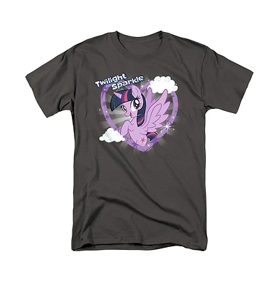 Hasbro+ Men's + My Little Pony Tv Twilight Sparkle T Shirt