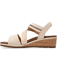 Clarks Women's Kacha Wave Round Toe Sandals