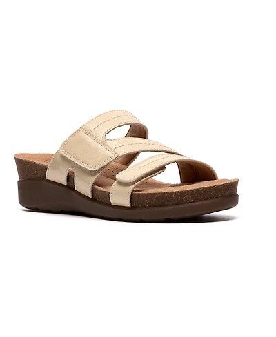Clarks Women's Calenne Holly Slip-On Sandals